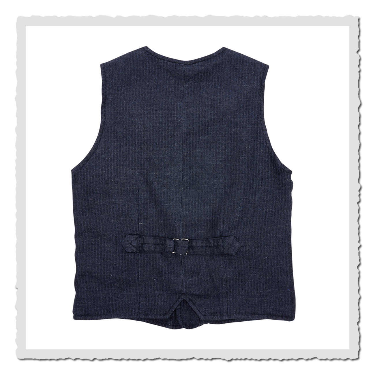 Rückansicht der Pike Brothers 1905 Hauler Vest Owen Blue